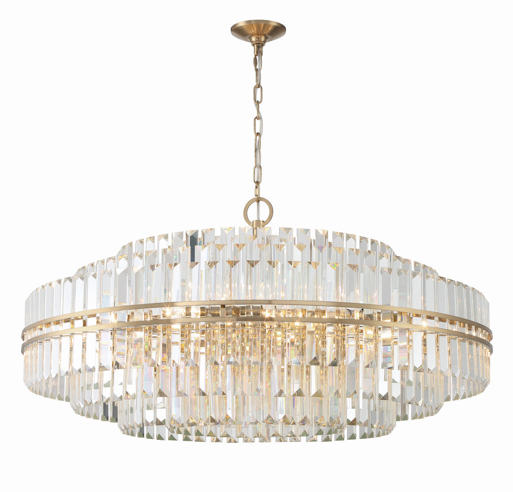 Hayes Round Crystal 32 Light Chandelier