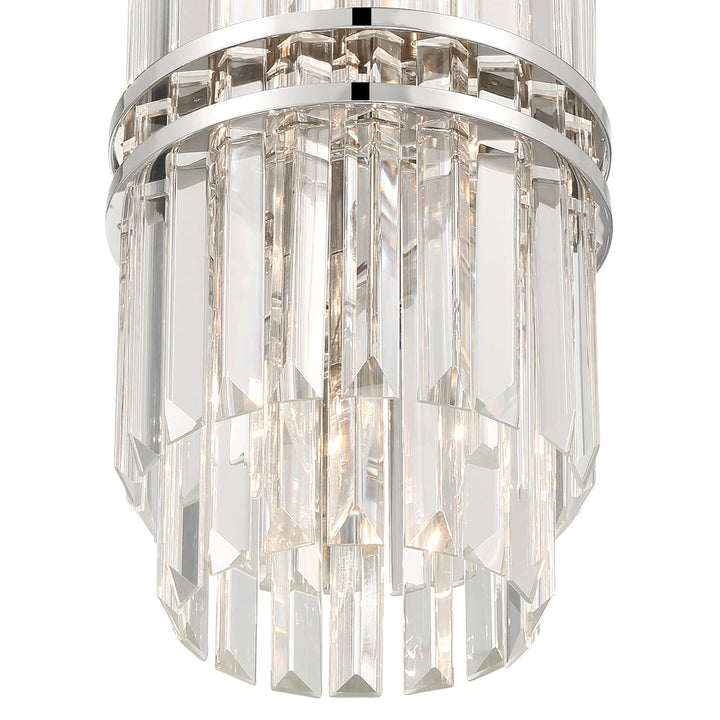 Hayes Round Crystal 4 Light Chandelier