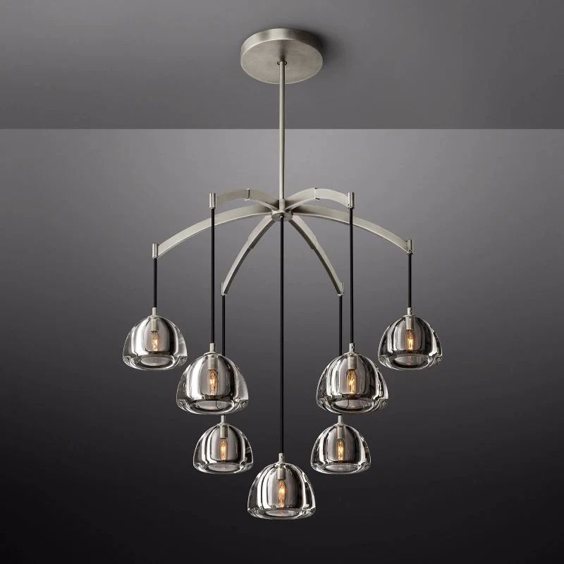 Hemisphere Round Chandelier 36''