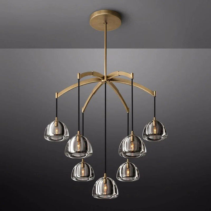 Hemisphere Round Chandelier 36''