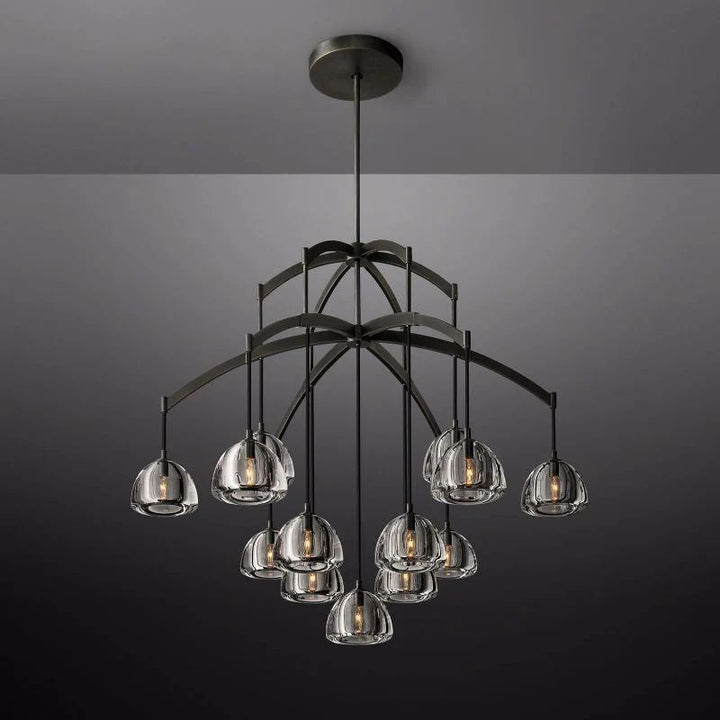 Hemisphere Round Chandelier 48''