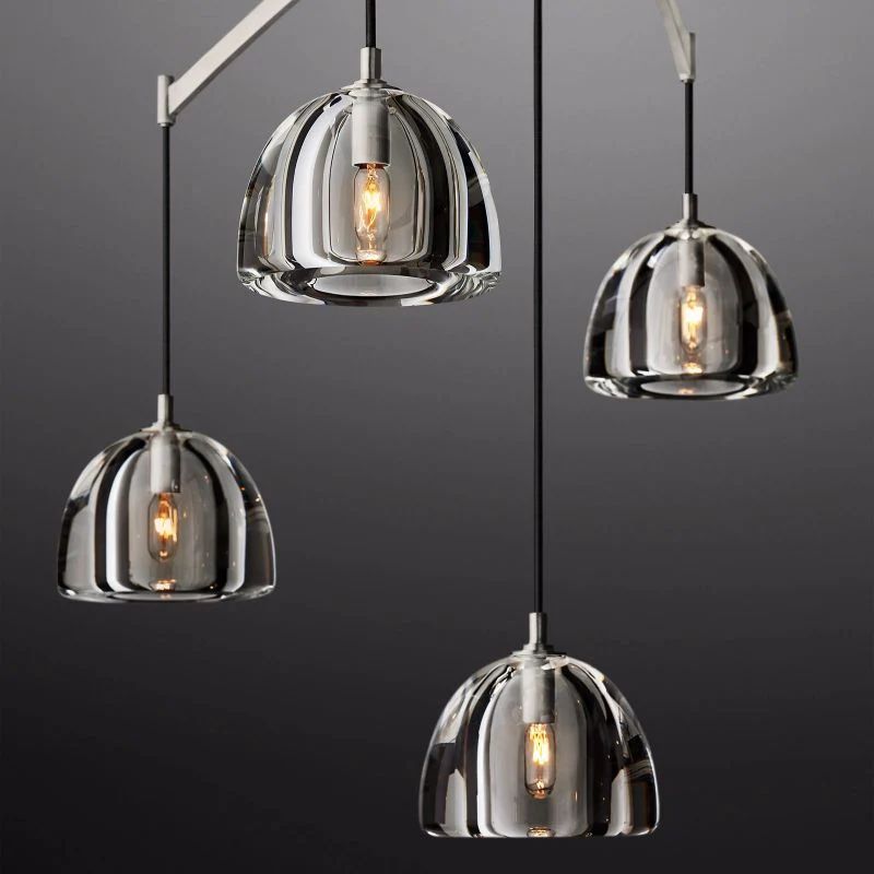 Hemisphere Linear Dining Room Chandelier 72''
