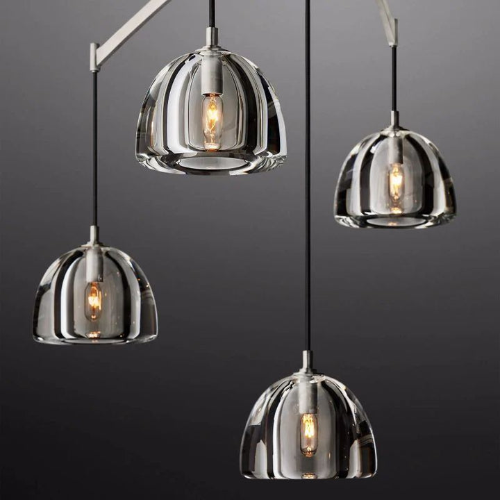 Hemisphere Linear Dining Room Chandelier 72''