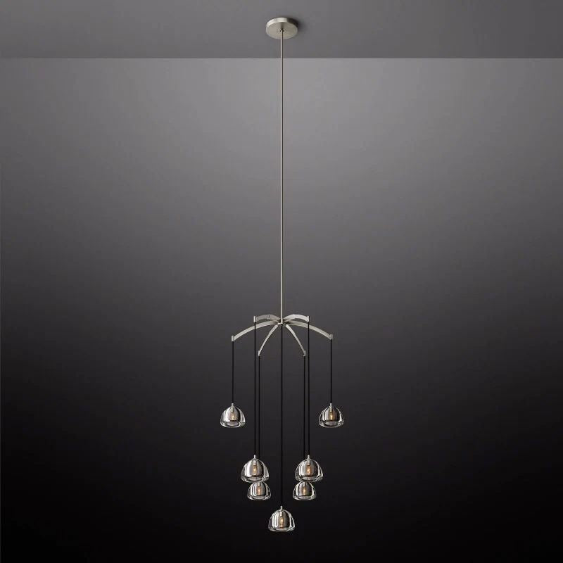 Hemisphere Round Chandelier 36"