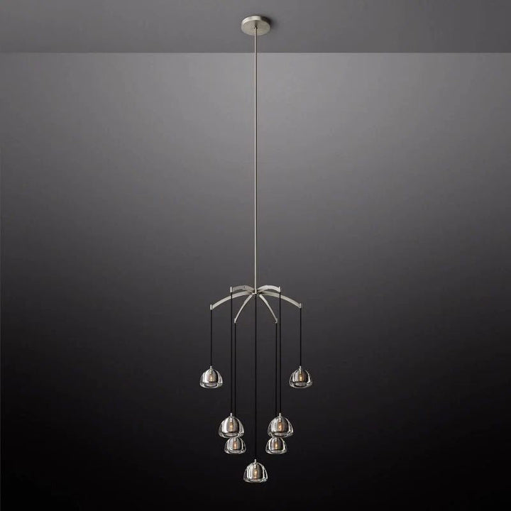 Hemisphere Round Chandelier 36"