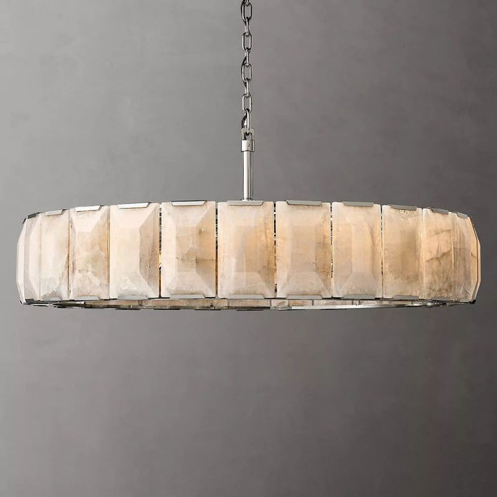 Paula Calcite Round Chandelier