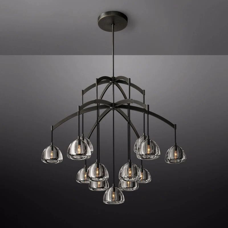 Hilary Round Chandelier 48"