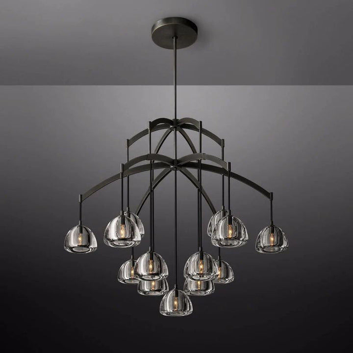 Hilary Round Chandelier 48"