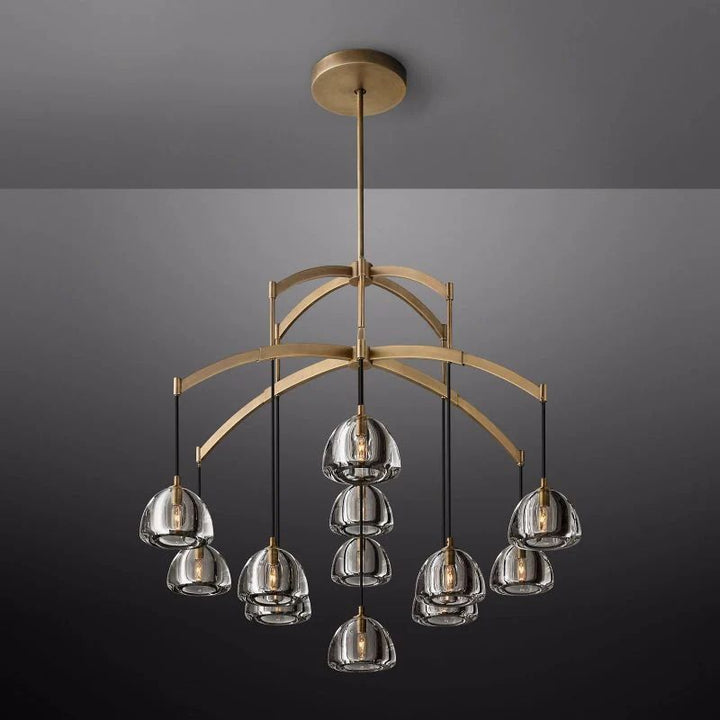 Hilary Round Chandelier 48"