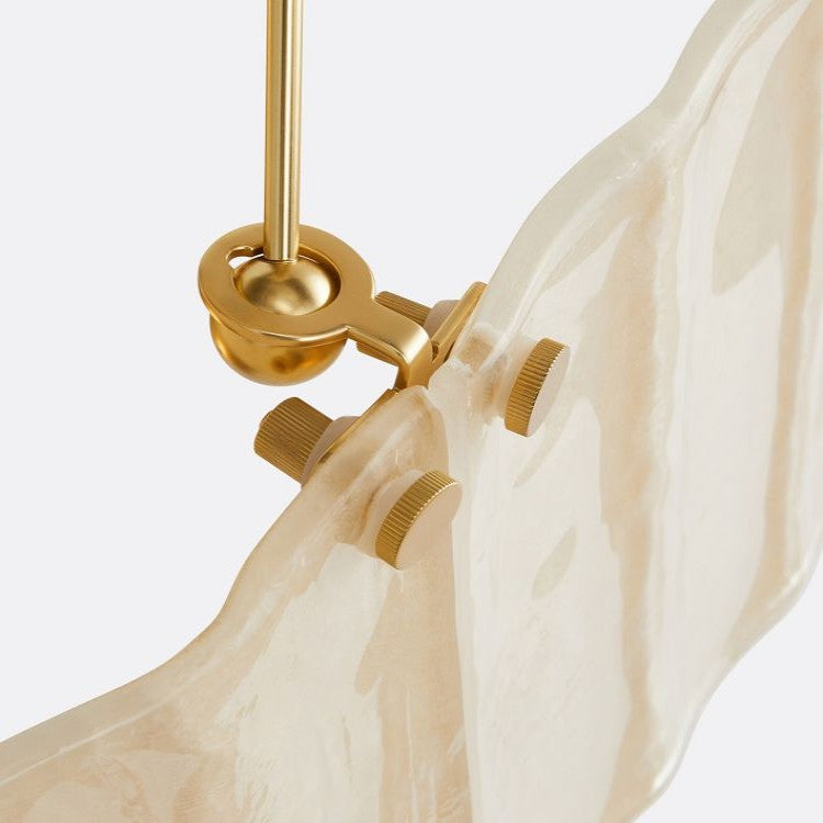 Hillam Oval Crystal Chandelier 60"