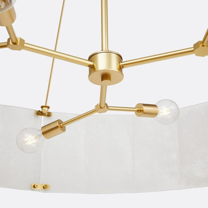 Hillam Round Crystal Chandelier 48"