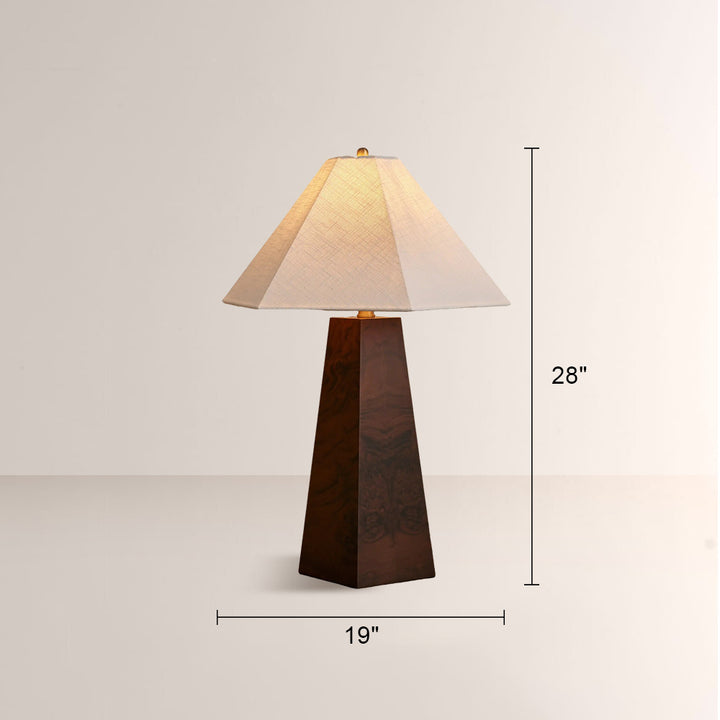 Hilrm Wood Table Lamp