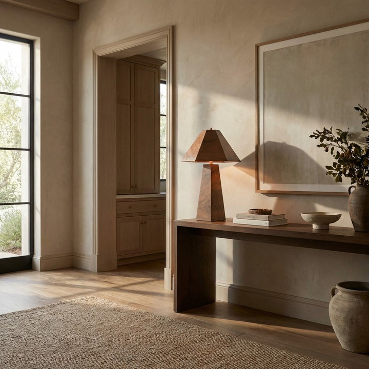 Hilrm Wood Table Lamp