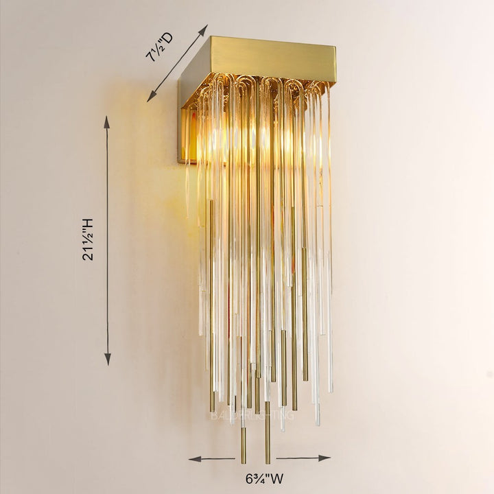 Hiram Blown Glass Sconce