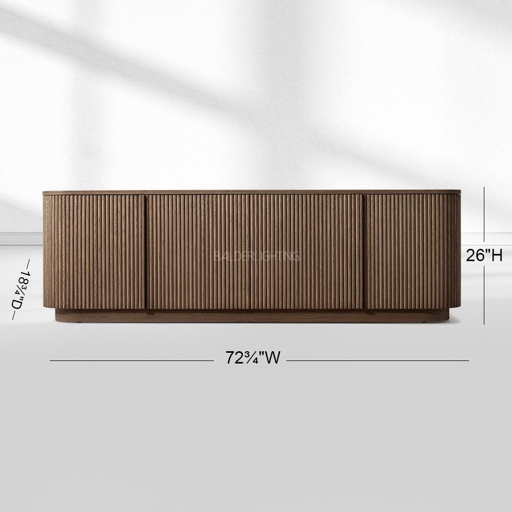 Holland 4-Door Media Console