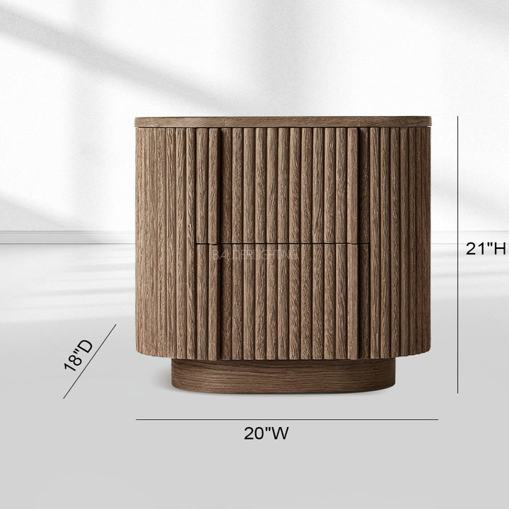 Holland Closed Nightstand