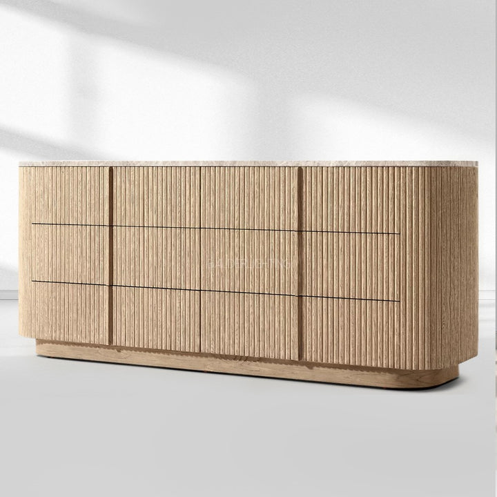 Holland Modern Stone 6-Drawer Dresser