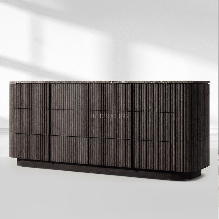 Holland Modern Stone 6-Drawer Dresser