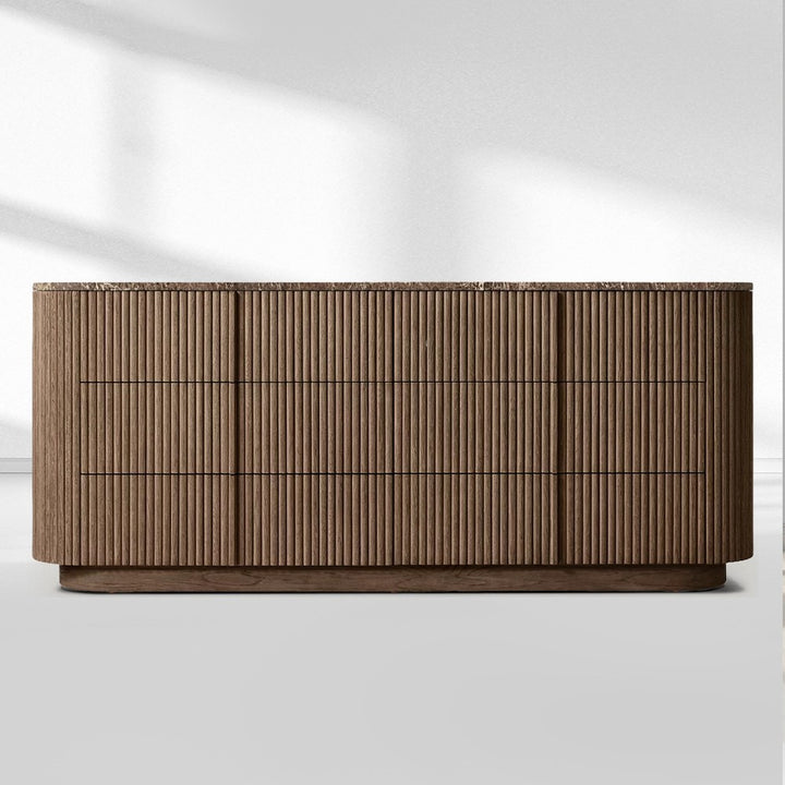 Holland Modern Stone 6-Drawer Dresser