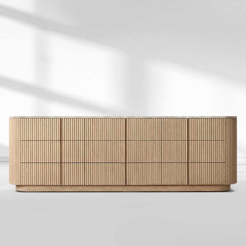 Holland Modern Stone 9-Drawer Dresser