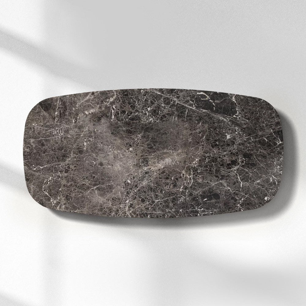 Holland Oak Wood & Stone Coffee Table