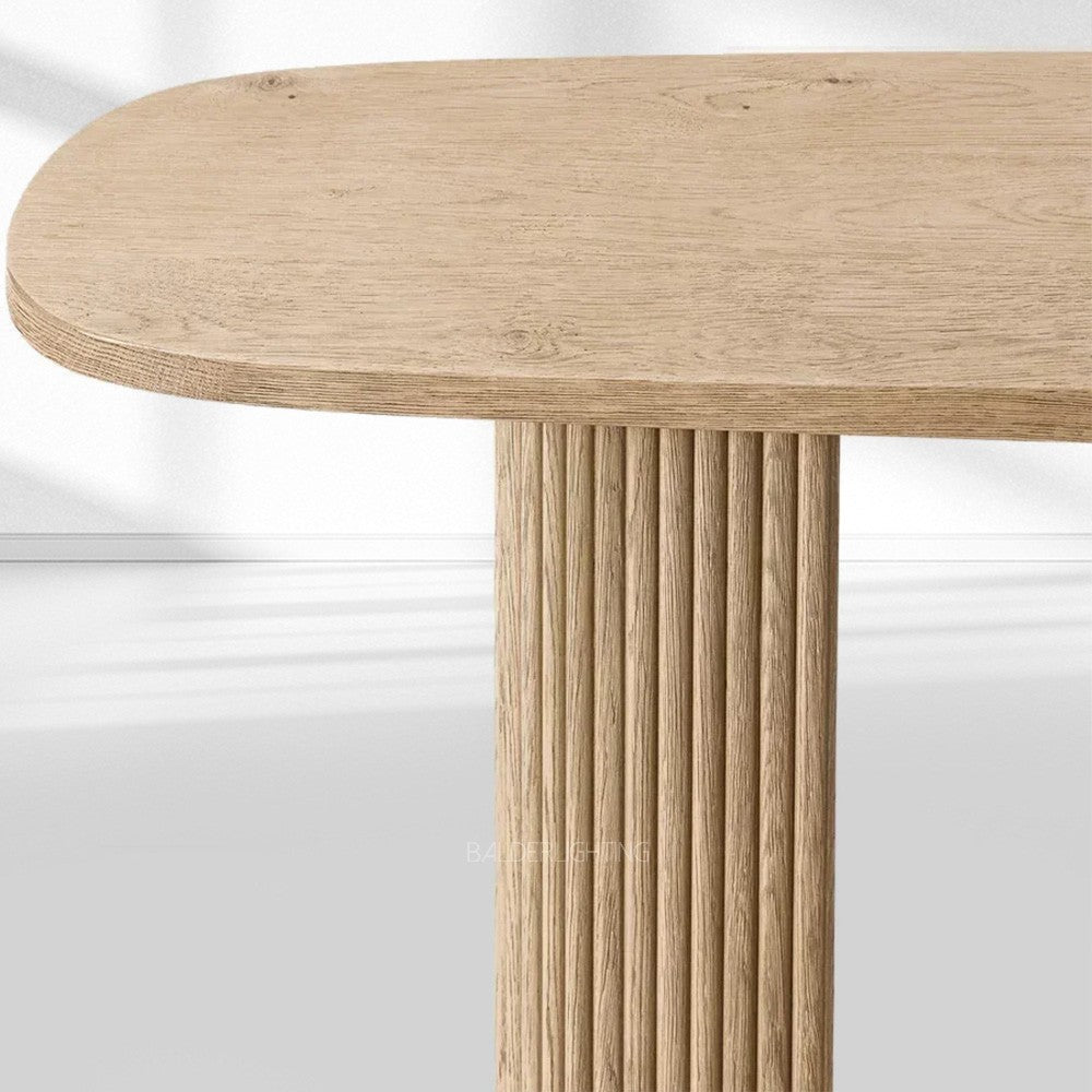 Holland Plank Wood Console Table