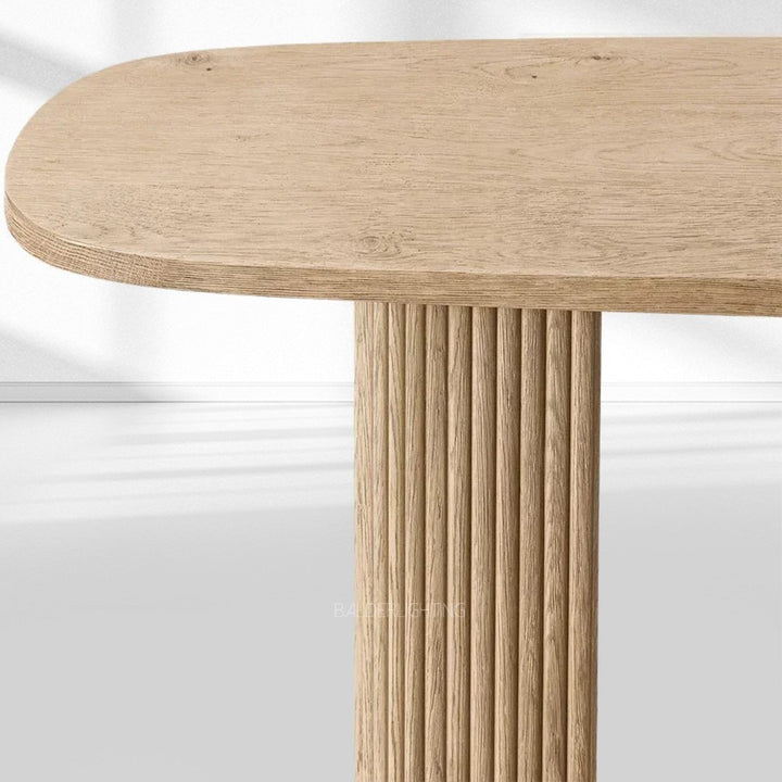 Holland Plank Wood Console Table