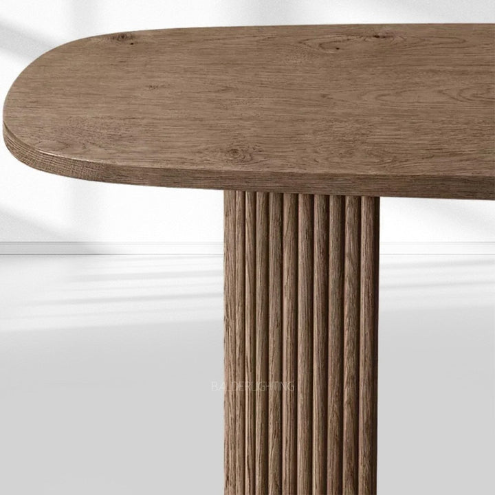 Holland Plank Wood Console Table