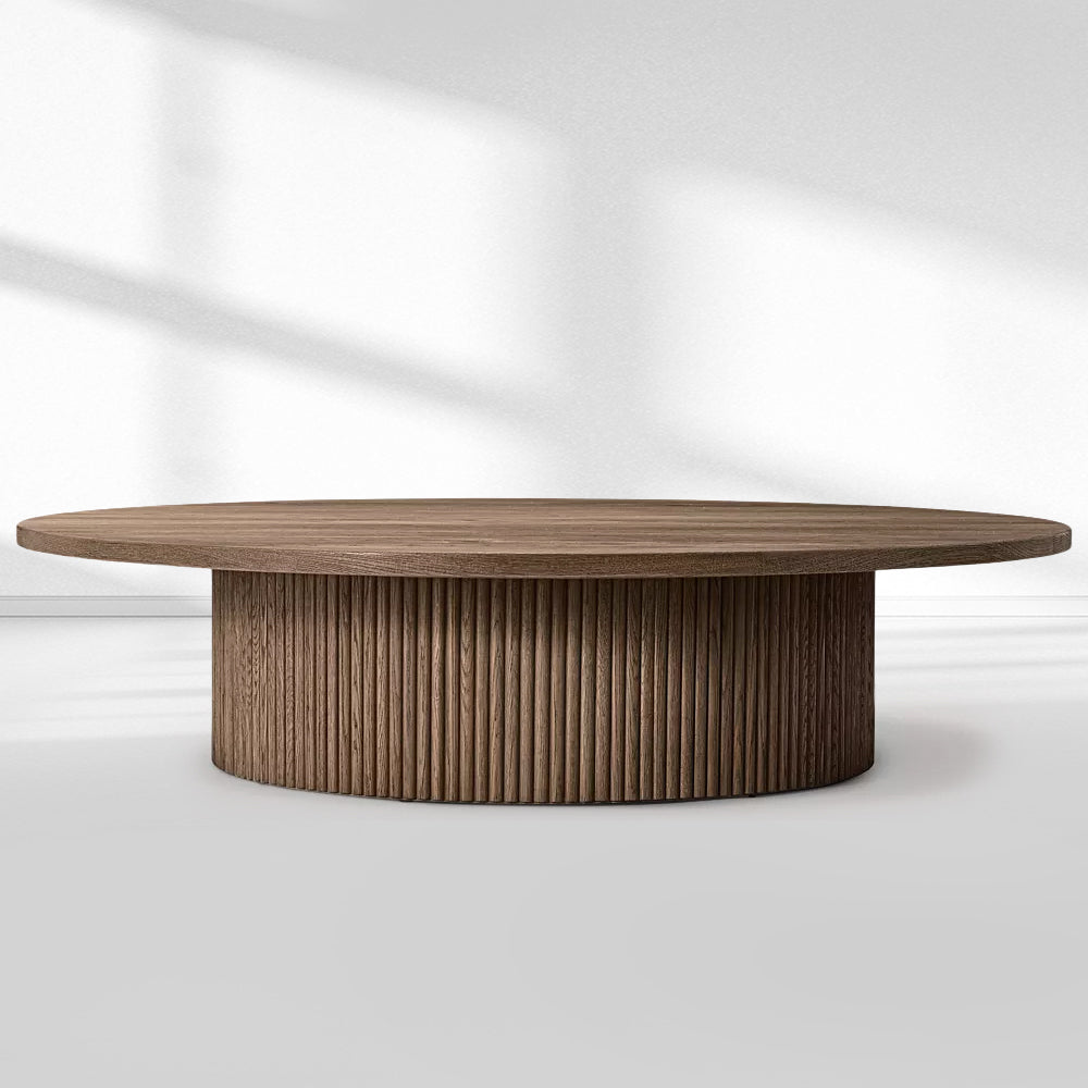 Holland Wood Round Coffee Table