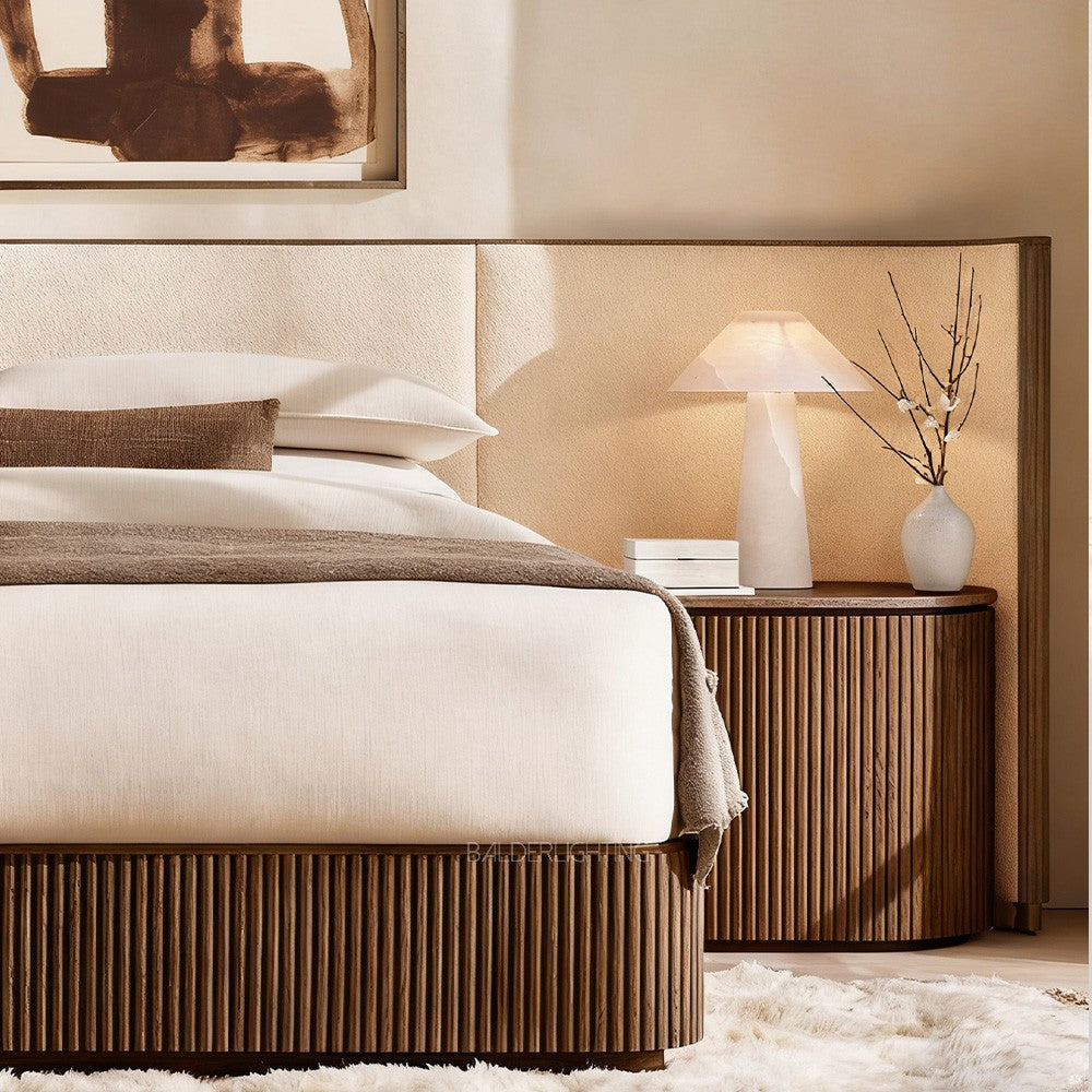 Holland Wood Round Side Table