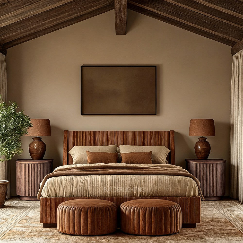 Holland Wood Square Side Table