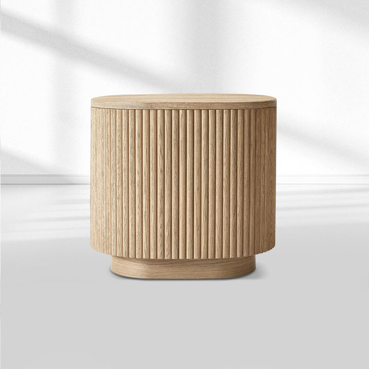 Holland Wood Square Side Table