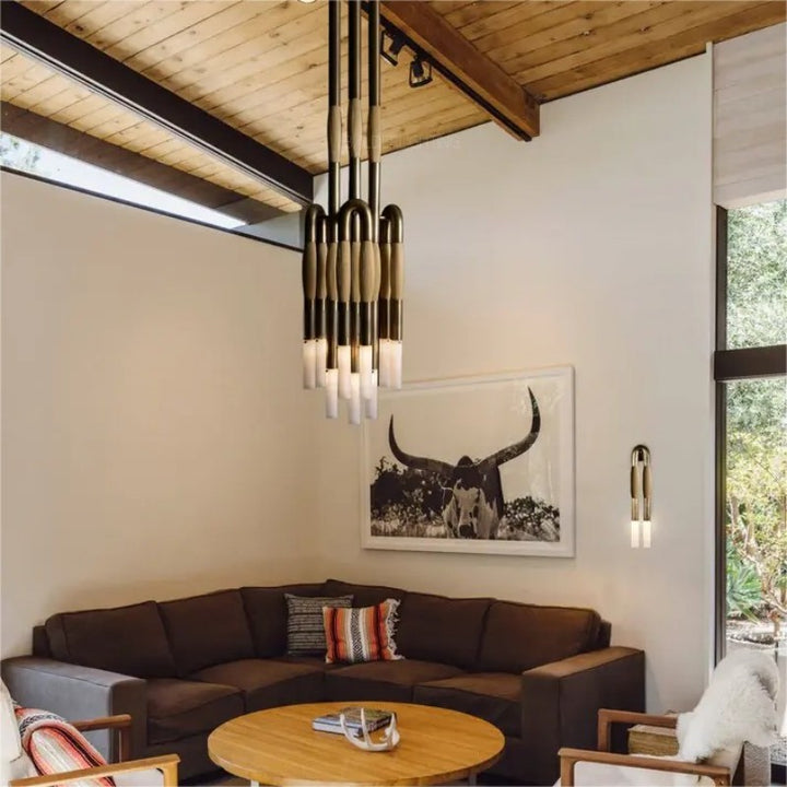 Horsehair 9-Light Pendant