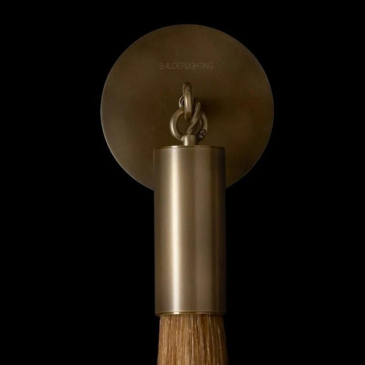 Horsehair Single Wall Sconce