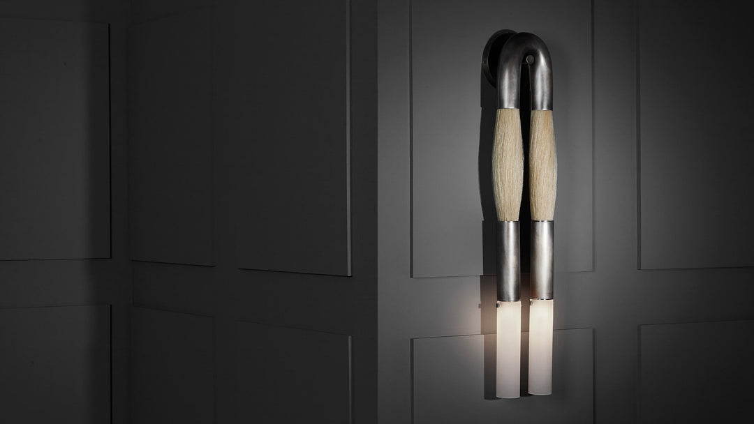 Horsehair Wall Sconce