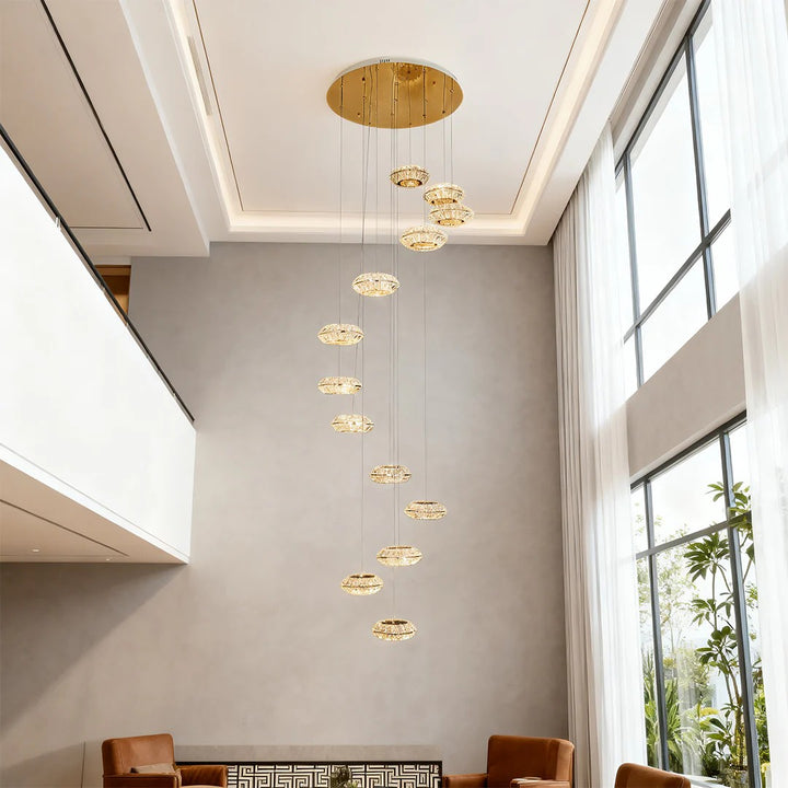 Italian Style Chandeliers Duplex Luxury Ceiling Lights