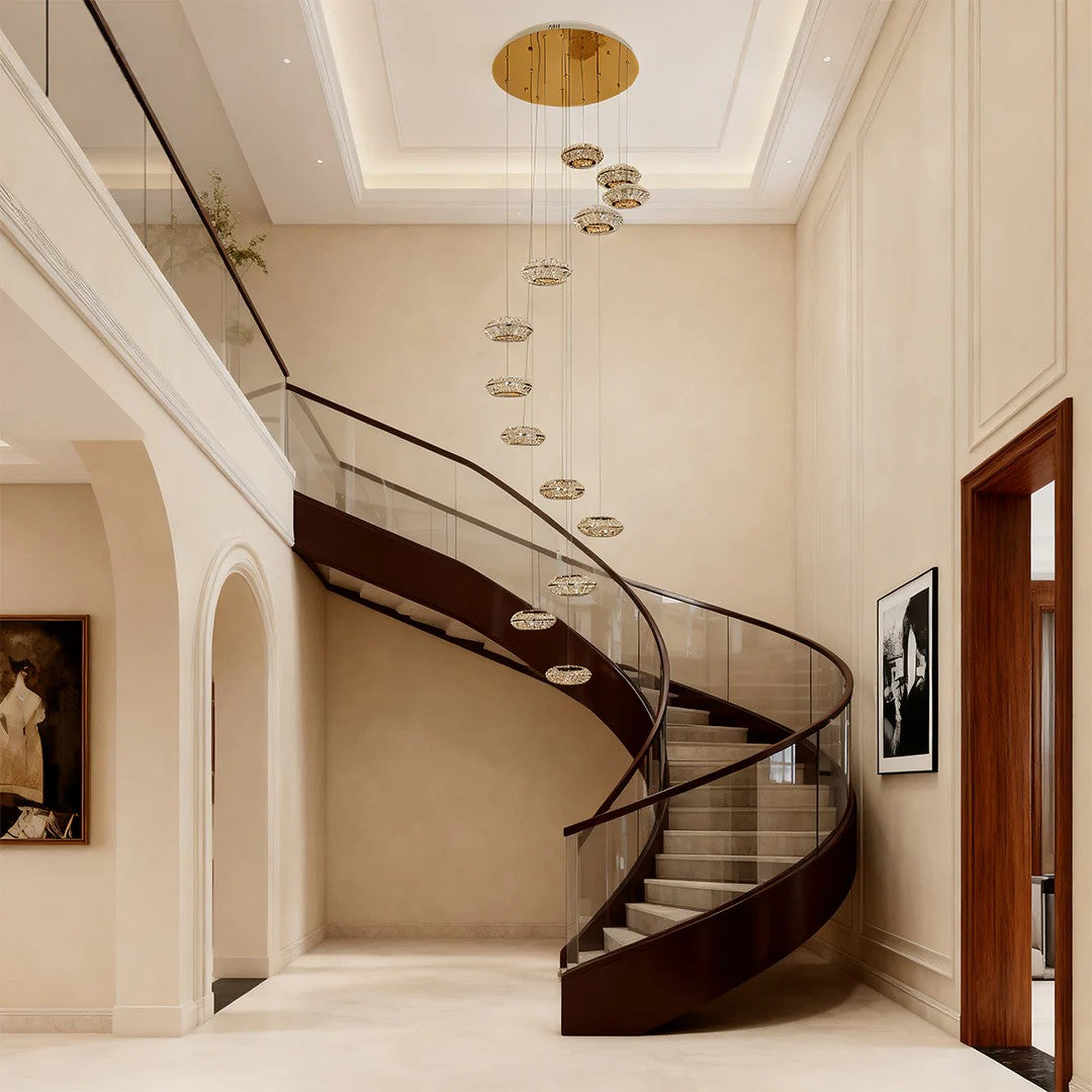 Italian Style Chandeliers Duplex Luxury Ceiling Lights