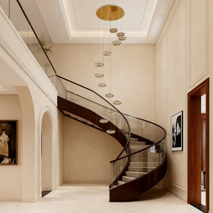 Italian Style Chandeliers Duplex Luxury Ceiling Lights