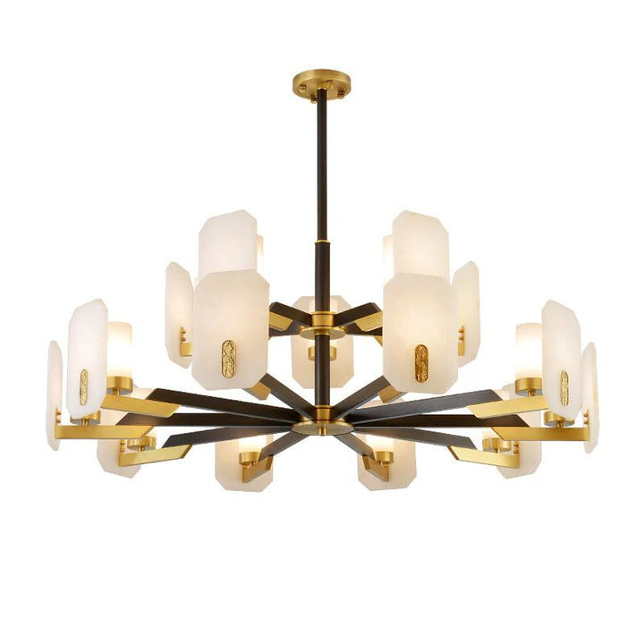 Janina Alabaster Round chandelier