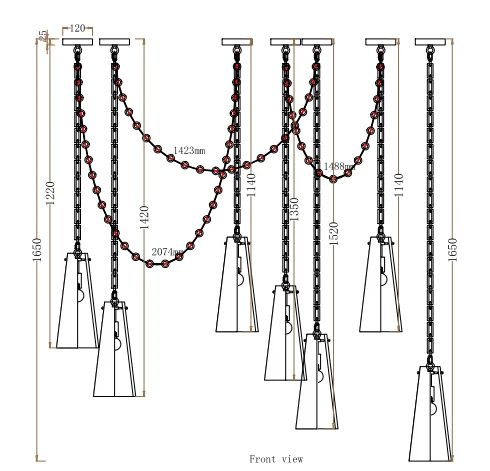 Steven Contemporary Alabaster Chandelier,7-Light Vintage Alabaster Pendant Cluster