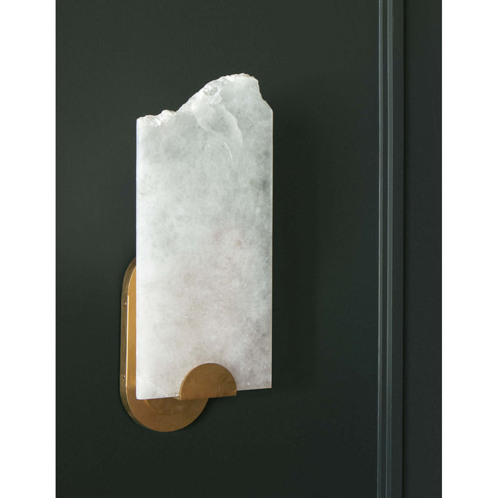 Jonah Alabaster Sconce