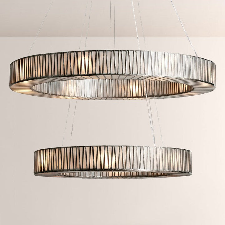 Jonce 2-Tier Round Chandelier