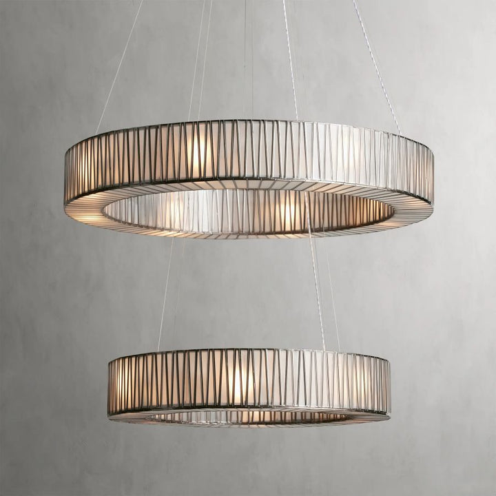 Jonce 2-Tier Round Chandelier