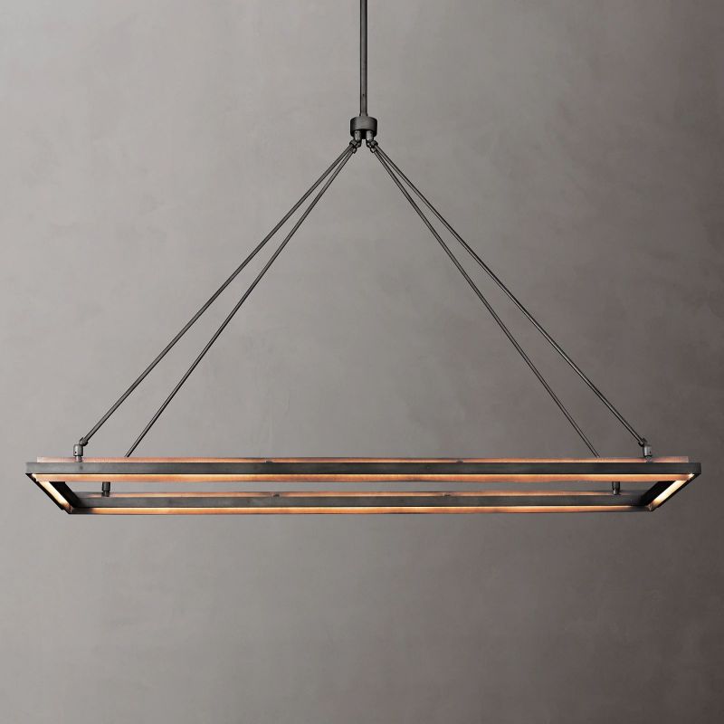 Joyce Series Rectangular Chandelier