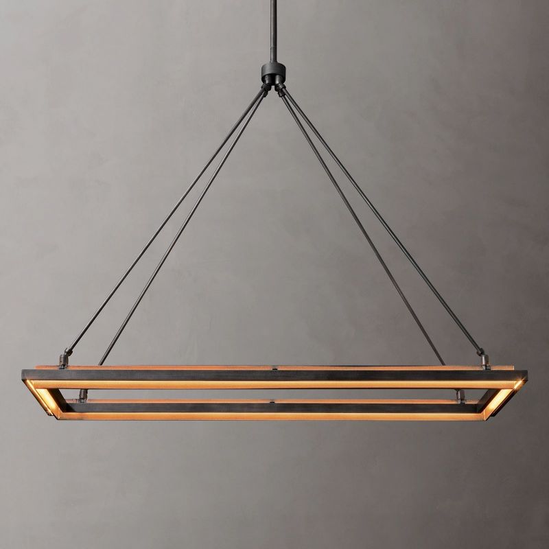 Joyce Series Rectangular Chandelier