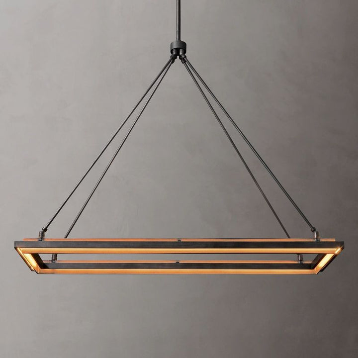 Joyce Series Rectangular Chandelier