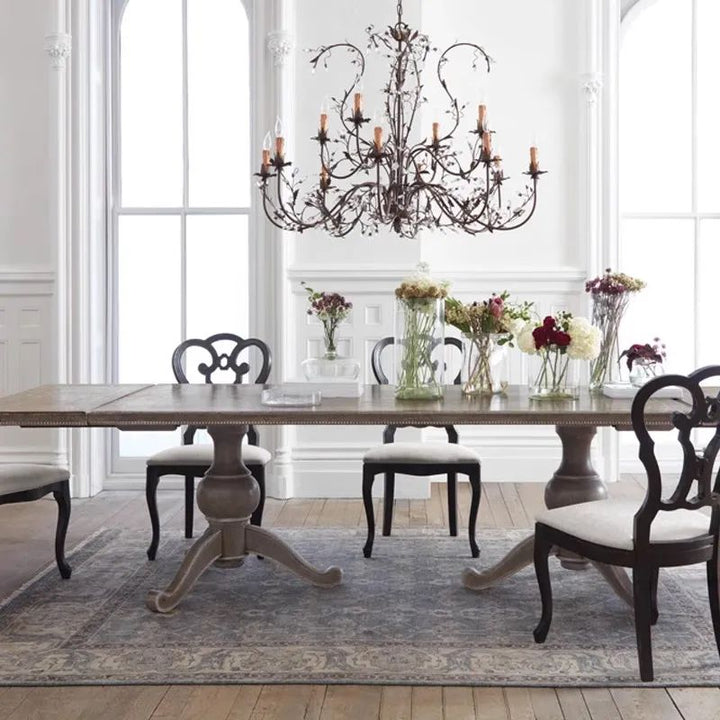 Kalie Crystal 12 Lights Pendant Chandelier 46"