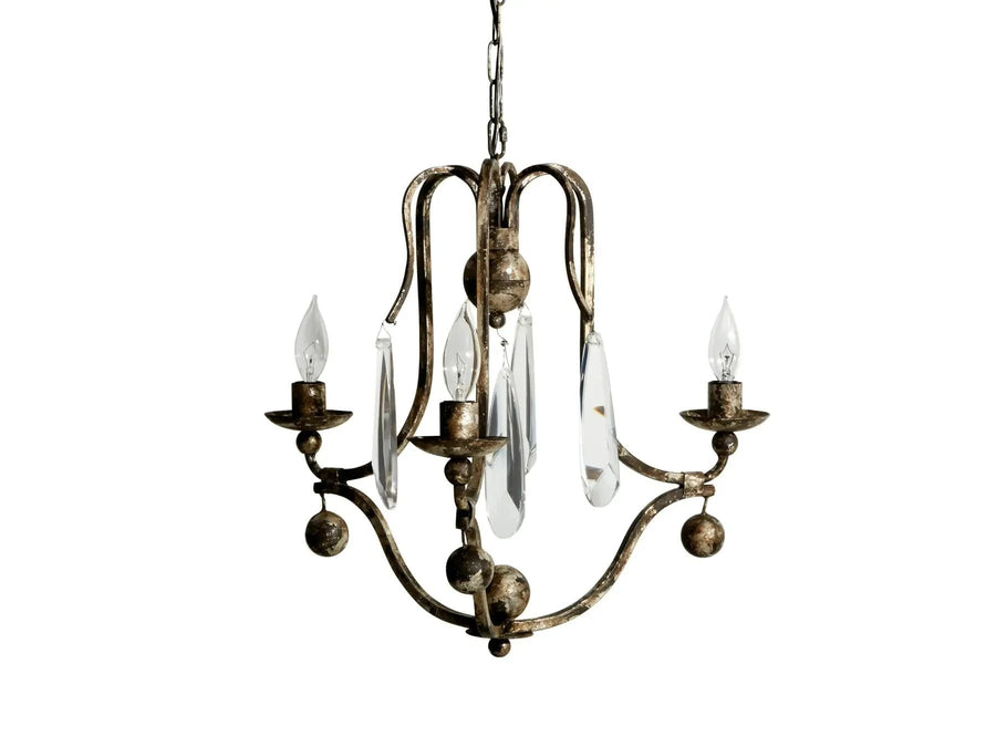 Kalie Crystal 3 Lights Pendant Chandelier