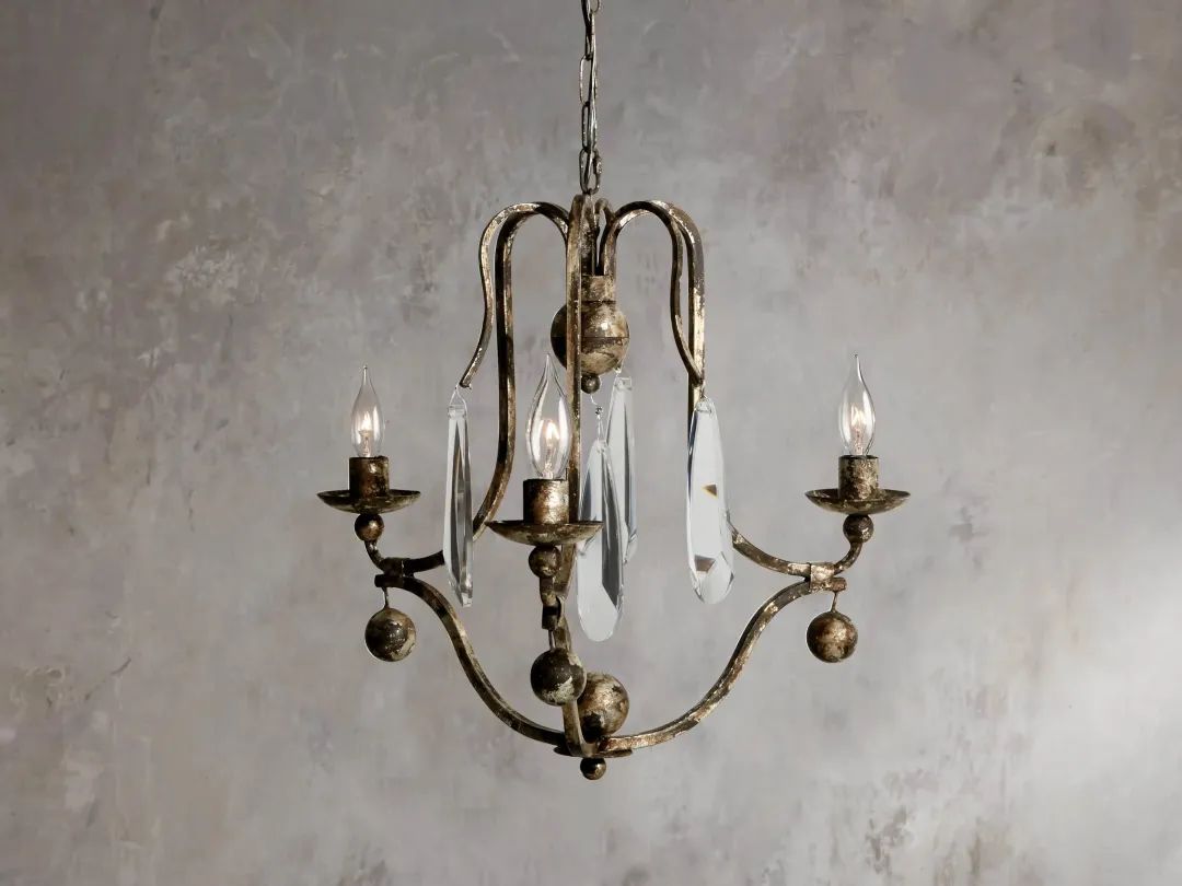 Kalie Crystal 3 Lights Pendant Chandelier