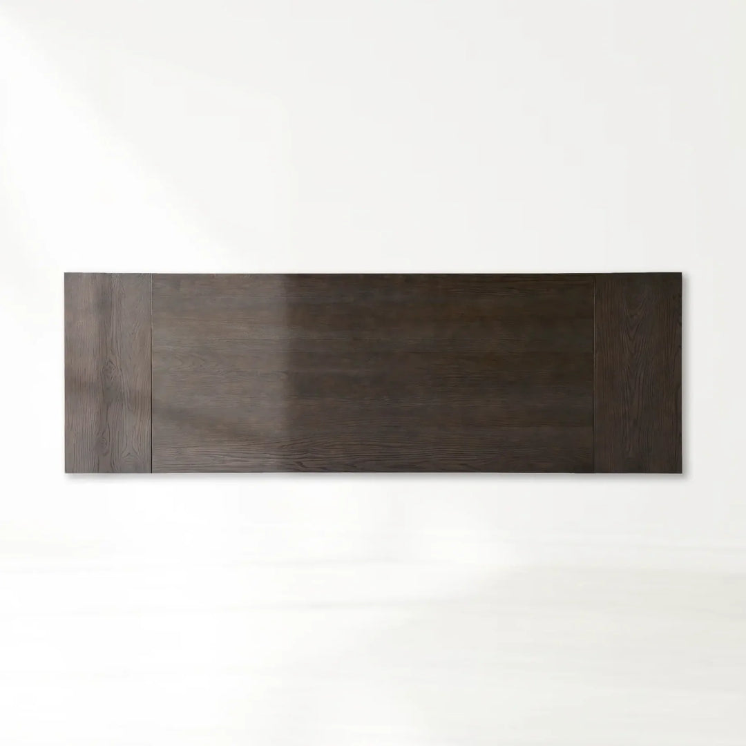 Kenway Handcrafted Double Pedestal Trestle Dining Table